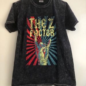 Thez Factor Acid-Wash Tee